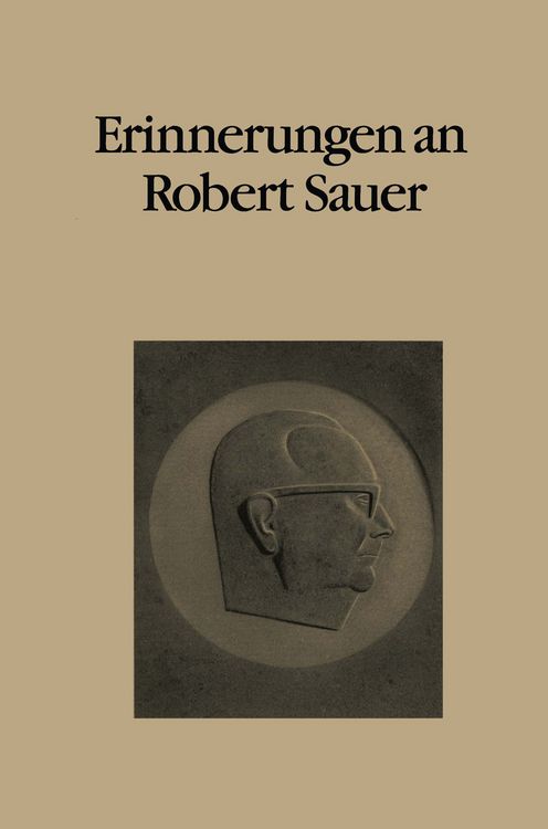 Produktbild: Erinnerungen an Robert Sauer