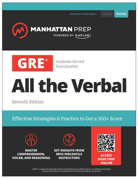Produktbild: GRE All the Verbal