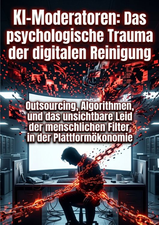 Produktbild: KI-Moderatoren: Das psychologische Trauma der digitalen Reinigung