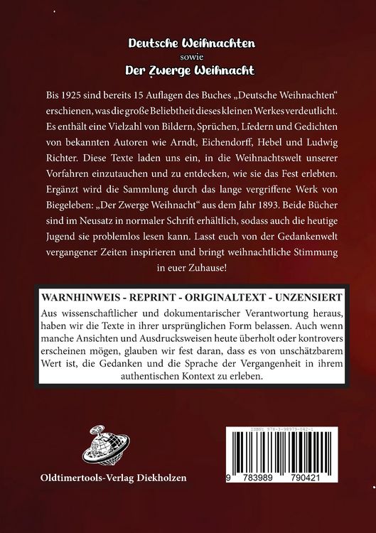 Produktbild: Deutsche Weihnachten und Der Zwerge Weihnacht