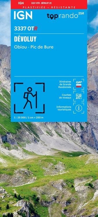 Produktbild: 3337OTR D&eacute;voluy - Obiou - Pic De Bure (Resistante)
