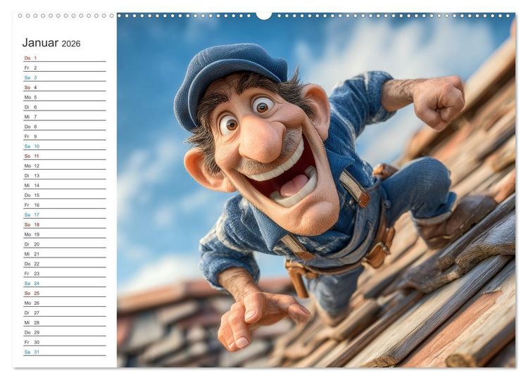 Produktbild: Kaffee, Kabel, Katastrophen (hochwertiger Premium Wandkalender 2026 DIN A2 quer), Kunstdruck in Hochglanz
