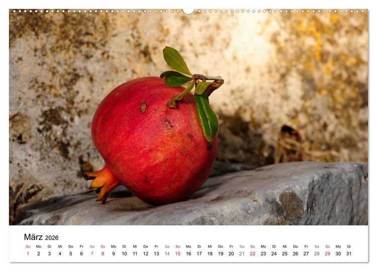 Produktbild: Peloponnes Impressionen / 2026 (Wandkalender 2026 DIN A2 quer), CALVENDO Monatskalender