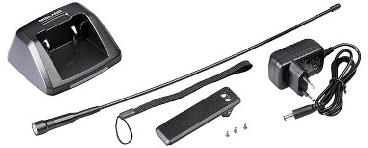 Produktbild: Midland CT990-EBR Amateurfunkger&auml;t, 10W Dualband C1339.02 Amateur-Handfunkger&auml;t