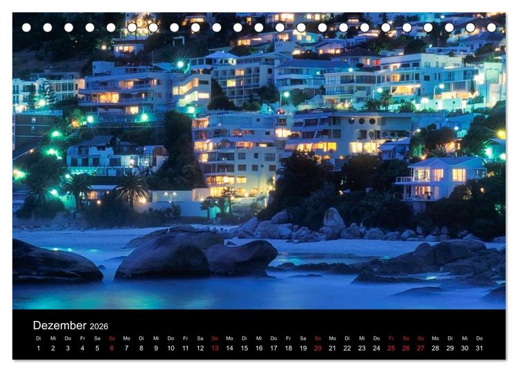 Produktbild: Kapstadt, Winelands und Garden Route (Tischkalender 2026 DIN A5 quer), CALVENDO Monatskalender