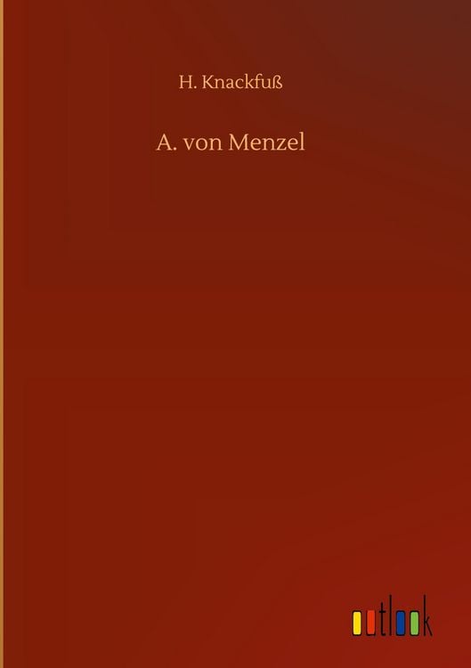 Produktbild: A. von Menzel