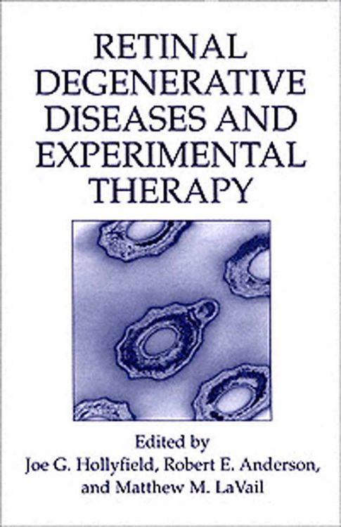 Produktbild: Retinal Degenerative Diseases and Experimental Therapy