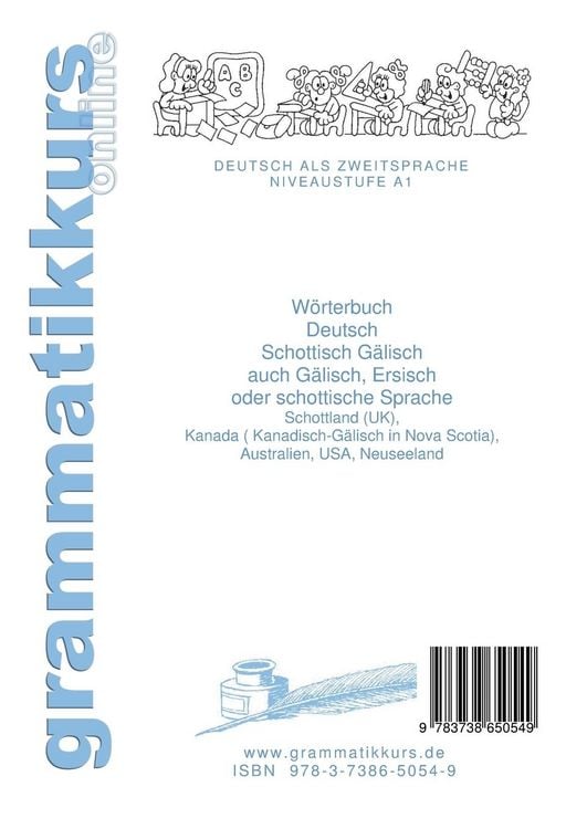 Produktbild: W&ouml;rterbuch Deutsch - Schottisch - G&auml;lisch Englisch