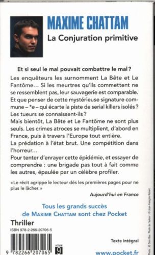 Produktbild: Chattam, M: La Conjuration primitive