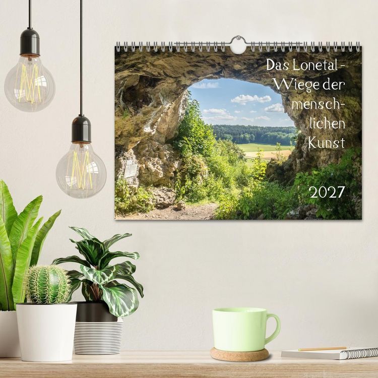 Produktbild: Das Lonetal - Wiege der menschlichen Kunst (Wandkalender 2027 DIN A4 quer), CALVENDO Monatskalender