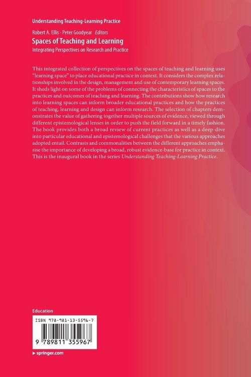 Produktbild: Spaces of Teaching and Learning