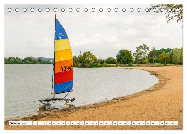 Produktbild: Unser Altm&uuml;hlsee (Tischkalender 2026 DIN A5 quer), CALVENDO Monatskalender