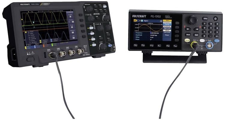 Produktbild: VOLTCRAFT FG-1302 Funktionsgenerator netzbetrieben 1 &micro;Hz - 30MHz 2-Kanal Arbitr&auml;r