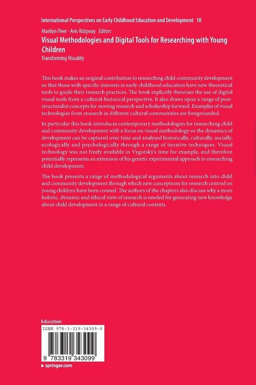 Produktbild: Visual Methodologies and Digital Tools for Researching with Young Children