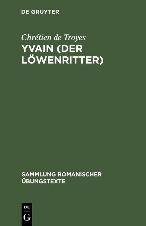 Produktbild: Yvain (Der L&ouml;wenritter)