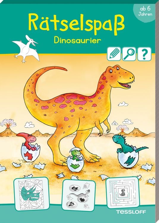 Produktbild: R&auml;tselspa&szlig; Dinosaurier. Ab 6 Jahren