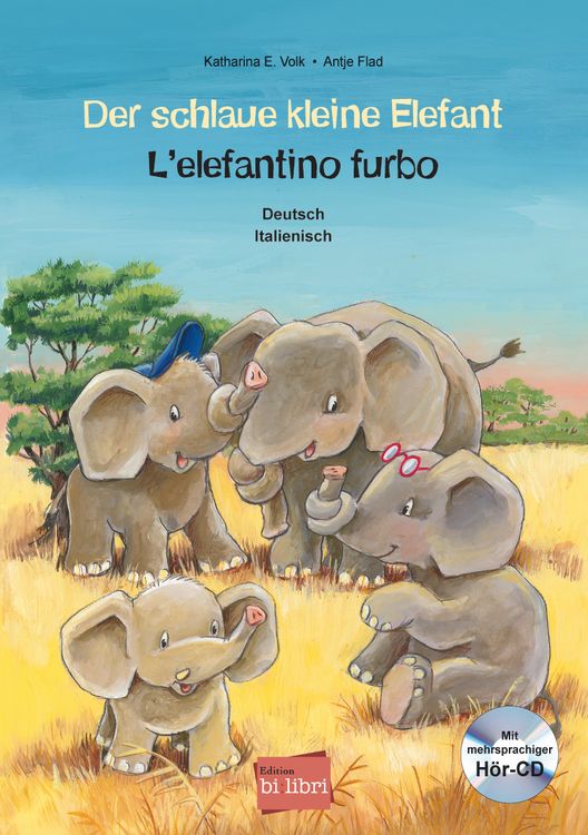 Produktbild: Der schlaue kleine Elefant (Deutsch-Italienisch)