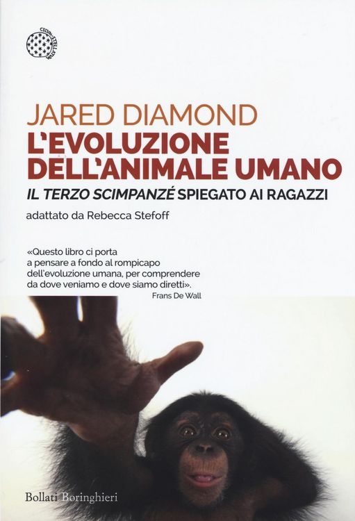 Produktbild: L' evoluzione dell'animale umano. Il terzo scimpanz&eacute; spiegato ai ragazzi