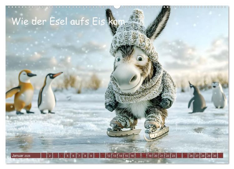 Produktbild: Witzige Weisheiten f&uuml;r Kinder (Wandkalender 2026 DIN A2 quer), CALVENDO Monatskalender