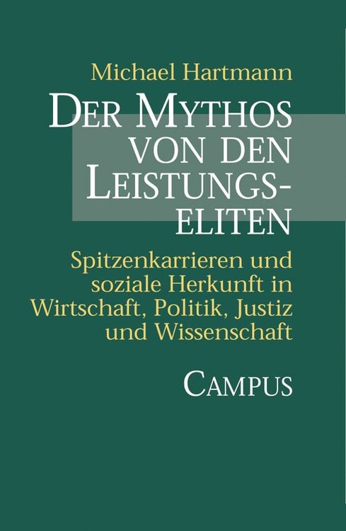 Produktbild: Der Mythos von den Leistungseliten