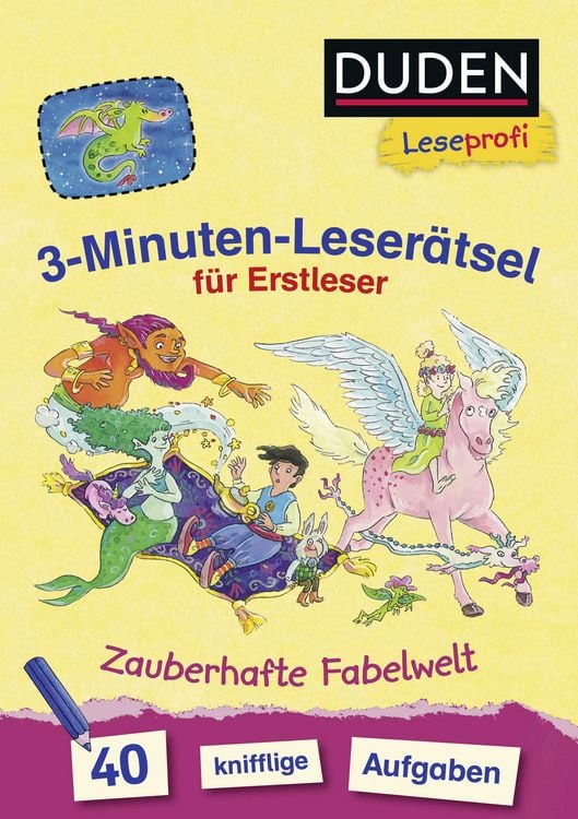 Bild vom Artikel Duden Leseprofi – 3-Minuten-Leserätsel für Erstleser: Zauberhafte Fabelwelt vom Autor Susanna Moll