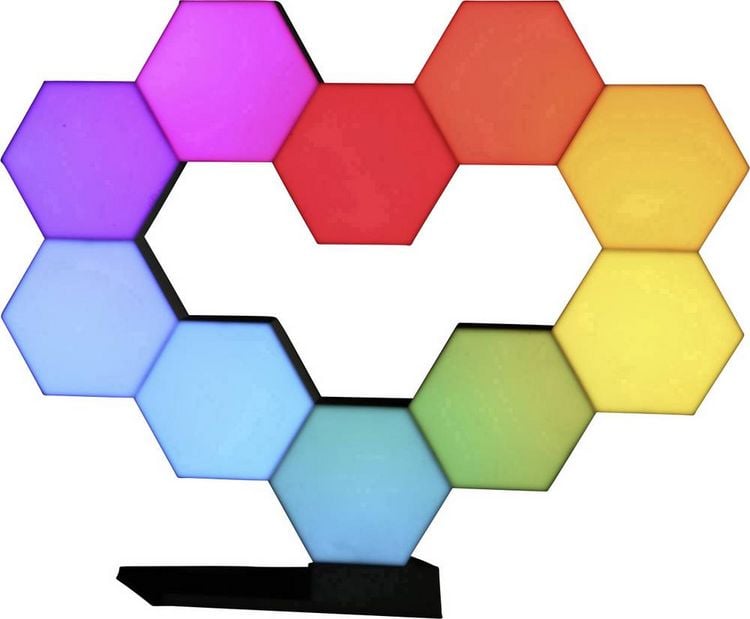 Produktbild: Cololight Smart Home Lichtsystem Cololight (Starter-Set inkl. Erweiterungsmodul) RGBW Alexa, Google Home