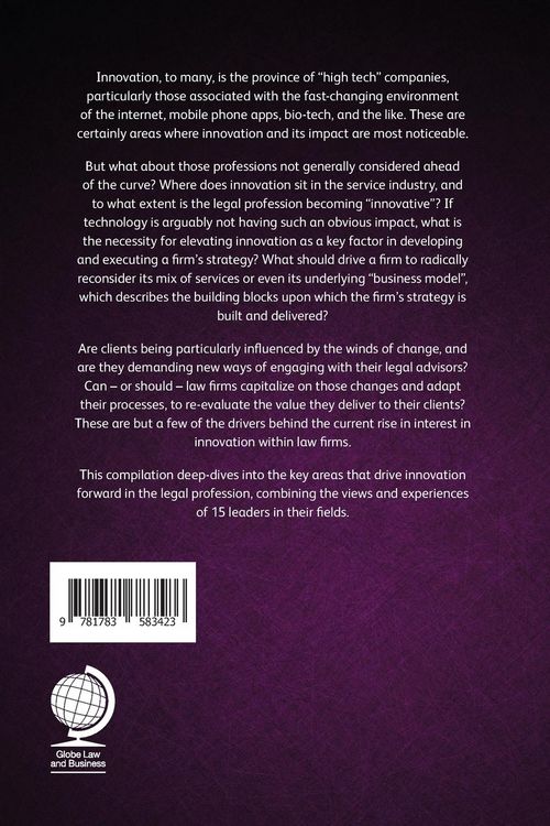 Produktbild: Innovating for competitive advantage in the legal profession