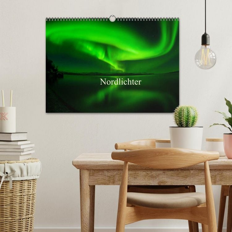 Produktbild: Nordlichter (Wandkalender 2026 DIN A3 quer), CALVENDO Monatskalender