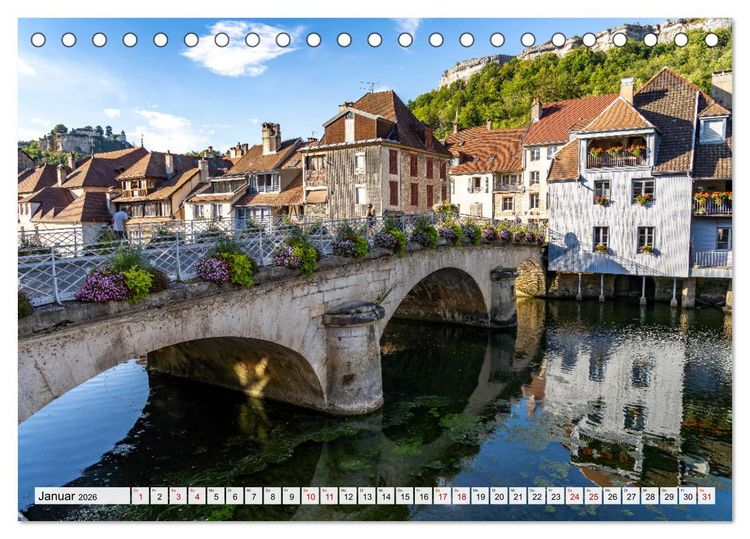 Produktbild: Frankreich - Franche-Comt&eacute; (Tischkalender 2026 DIN A5 quer), CALVENDO Monatskalender