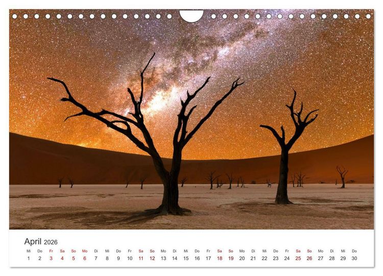Produktbild: Deadvlei - Ein einzigartiges Naturwunder. (Wandkalender 2026 DIN A4 quer), CALVENDO Monatskalender