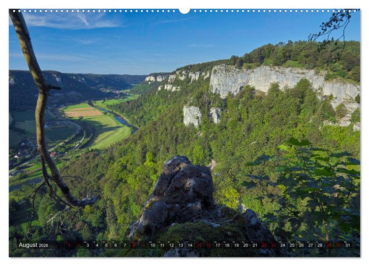 Produktbild: JahresZeiten an der Oberen Donau (Wandkalender 2026 DIN A2 quer), CALVENDO Monatskalender