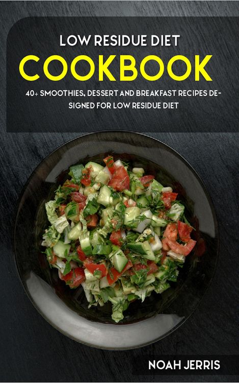 Produktbild: Low Residue Diet Cookbook