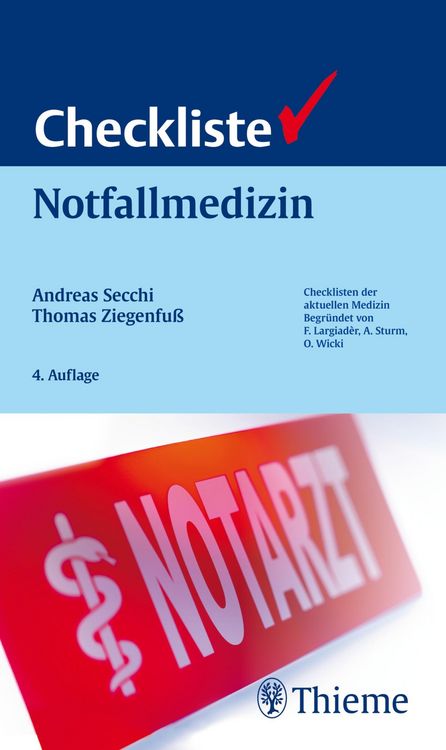 Produktbild: Checkliste Notfallmedizin
