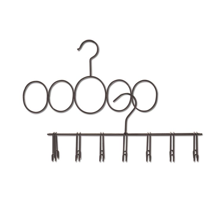 Produktbild: HTI-Living T&uuml;cherhalter G&uuml;rtelhalter 2er-Set T&uuml;cherhalter G&uuml;rtelhalter 2er-Set