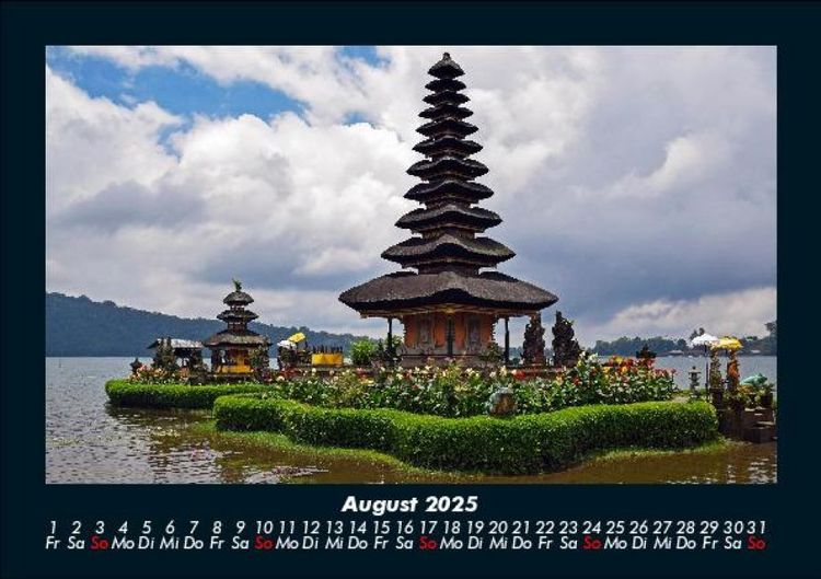 Produktbild: Tempel 2025 Fotokalender DIN A5