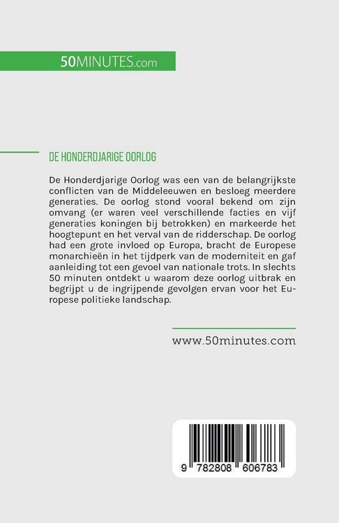 Produktbild: De Honderdjarige Oorlog