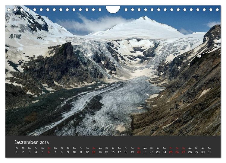 Produktbild: Am Gro&szlig;glockner (Wandkalender 2026 DIN A4 quer), CALVENDO Monatskalender