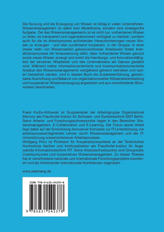 Produktbild: Interaktionsorientiertes Wissensmanagement