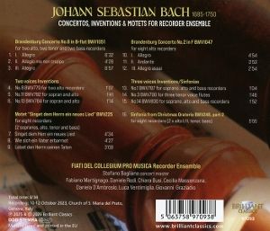 Produktbild: J.S.Bach:Concertos,Inventions & Motets