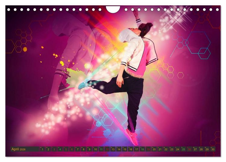 Produktbild: HipHopDance (Wandkalender 2026 DIN A4 quer), CALVENDO Monatskalender