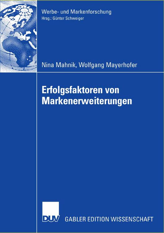 Produktbild: Erfolgsfaktoren von Markenerweiterungen