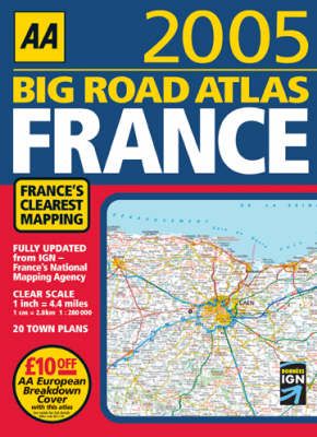 Produktbild: Big Road Atlas France