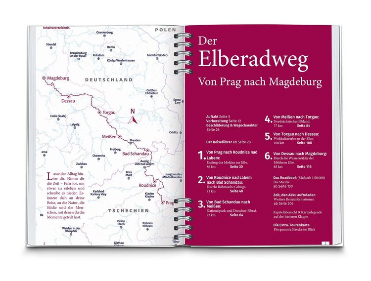 Produktbild: KOMPASS Radreisef&uuml;hrer Elberadweg, Von Prag nach Magdeburg