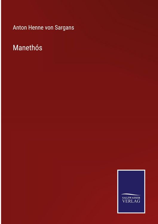Produktbild: Maneth&oacute;s