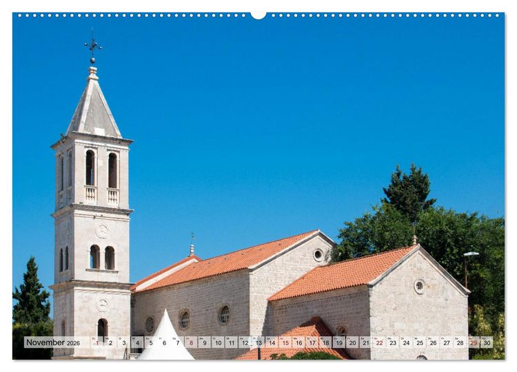 Produktbild: &Scaron;ibenik - Mittelalterliche Metropole in Kroatien (hochwertiger Premium Wandkalender 2026 DIN A2 quer), Kunstdruck in Hochglanz