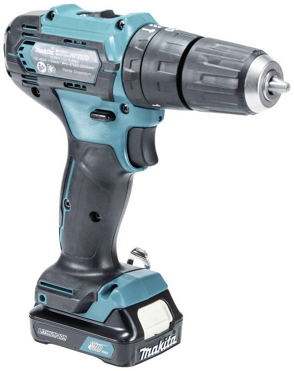 Produktbild: Makita HP333DZ 2-Gang-Akku-Schlagbohrschrauber ohne Akku
