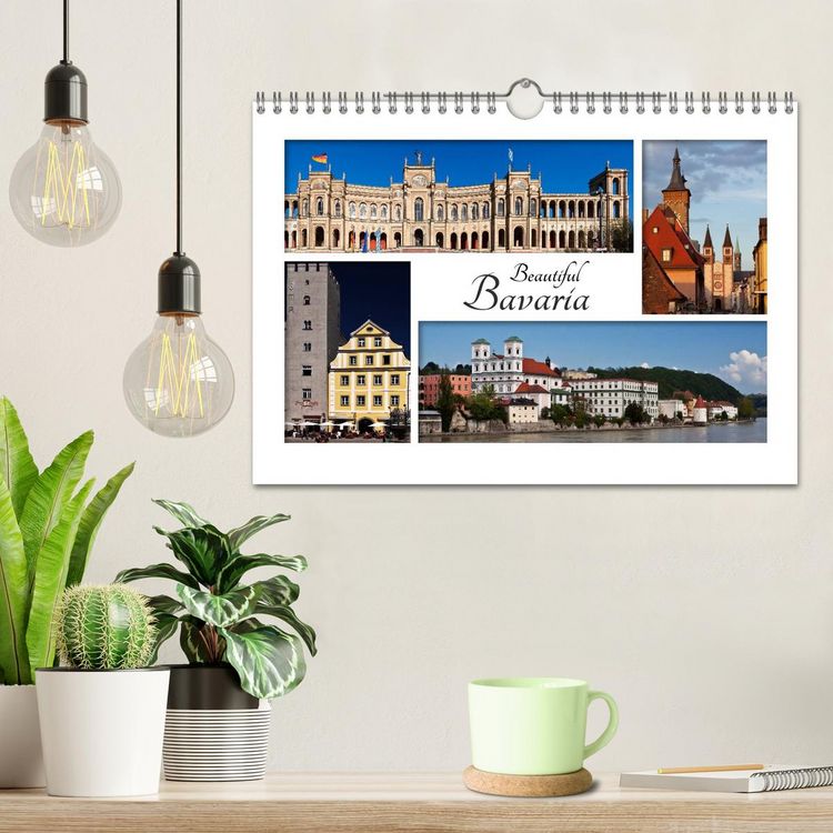 Produktbild: Beautiful Bavaria (Wall Calendar 2026 DIN A4 landscape), CALVENDO 12 Month Wall Calendar