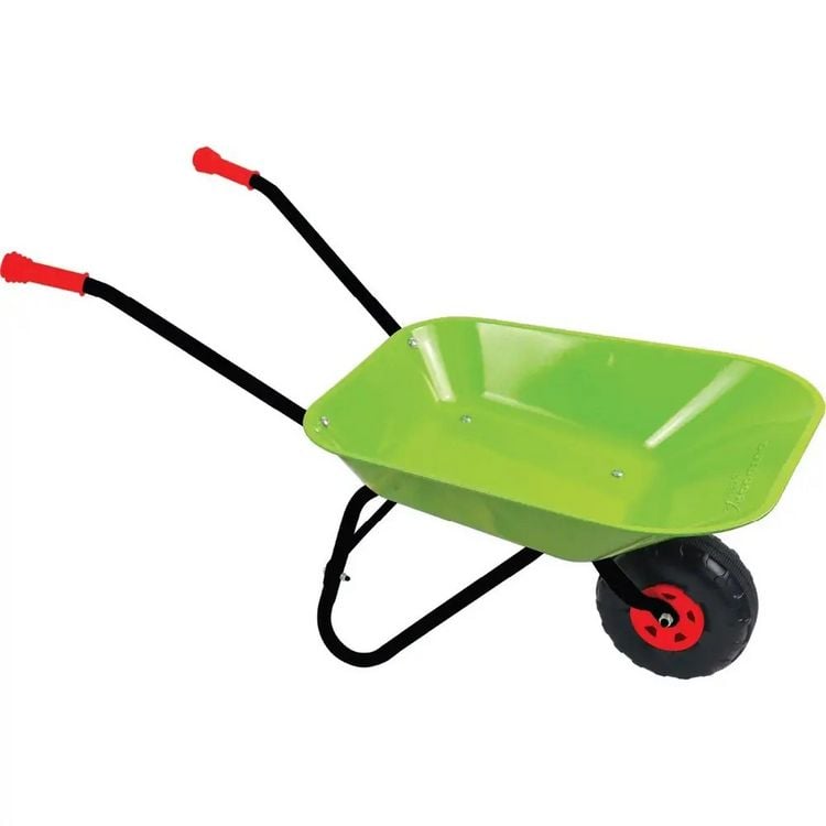 Produktbild: Outdoor active Schubkarre-Metall, gr&uuml;n/schwarz