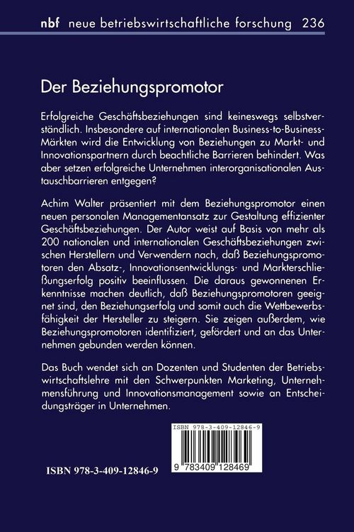 Produktbild: Der Beziehungspromotor