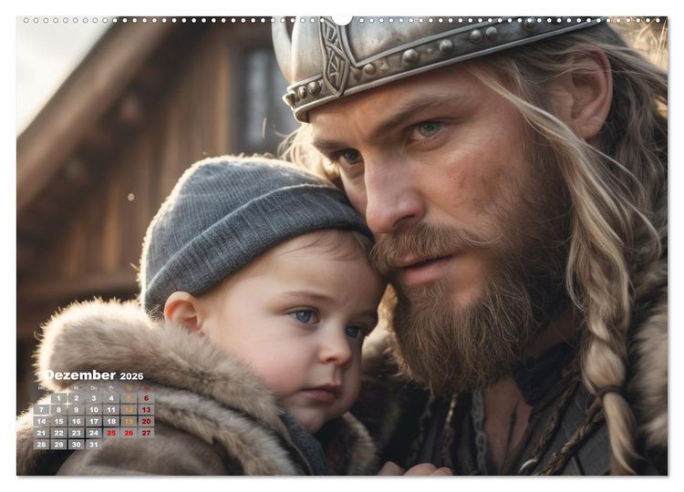 Produktbild: Gesichter der Menschheit (Wandkalender 2026 DIN A2 quer), CALVENDO Monatskalender